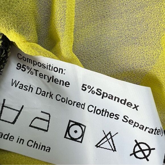 UNBRANDED Three Quarters Sleeve Sit Neck Tunic Blouse Dress oversized Size L. - Picture 8 of 8